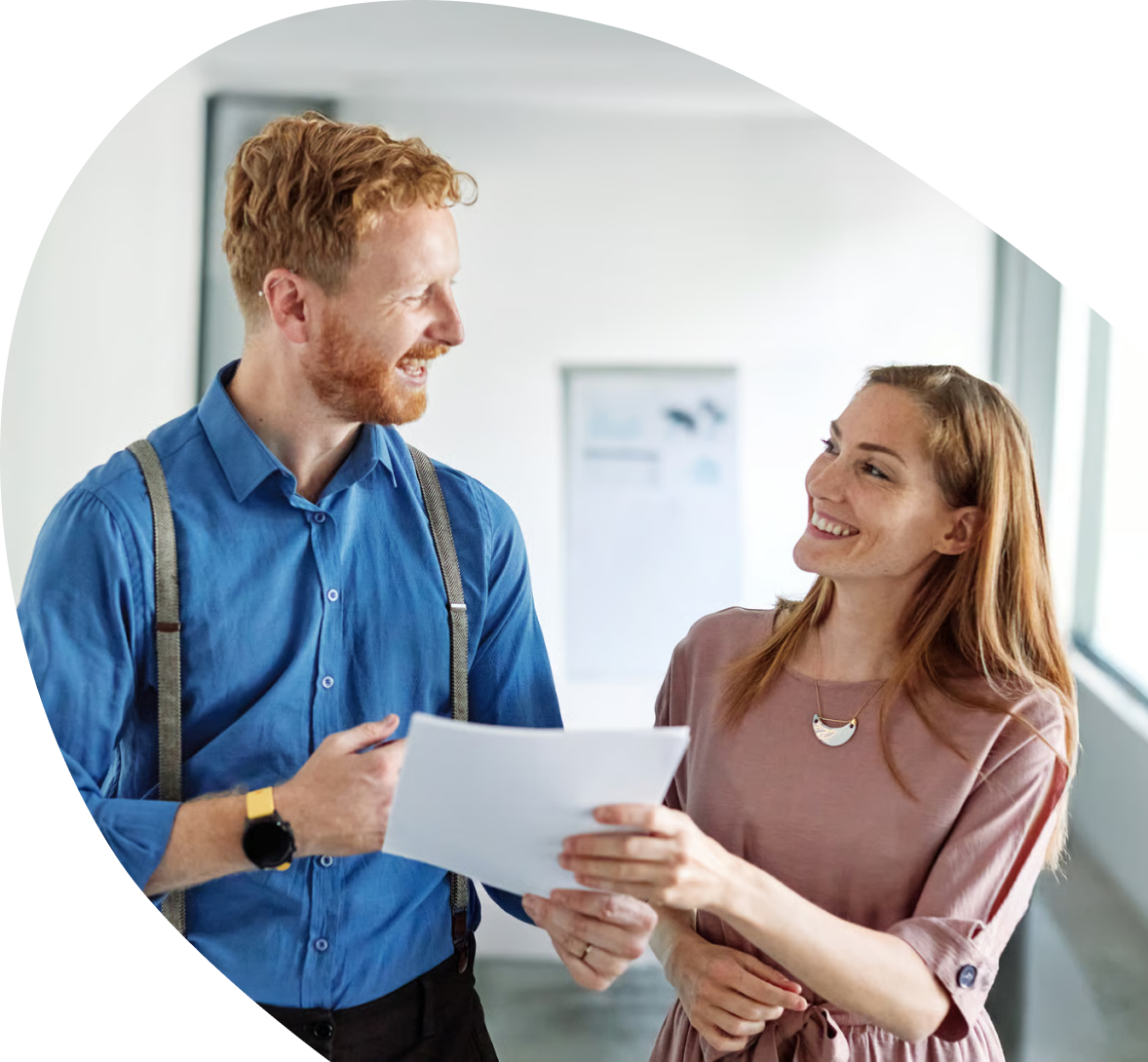 Ondernemers die samenwerken